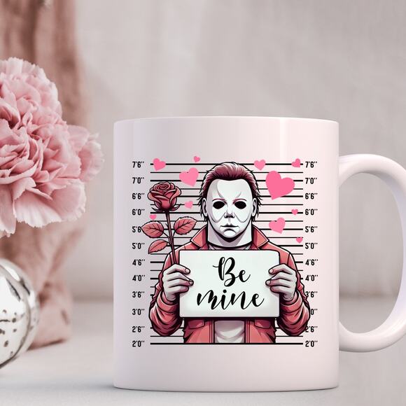 Unbranded Other - Horror Movie Valentines Day Mug 15 oz Coffee Mug Michael Myers Halloween 12